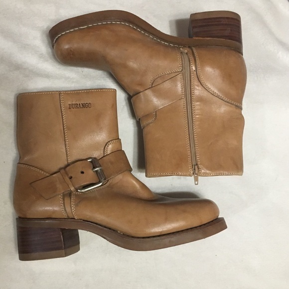 DURANGO Vintage 90's Chunky Disco Platform Boots 9
